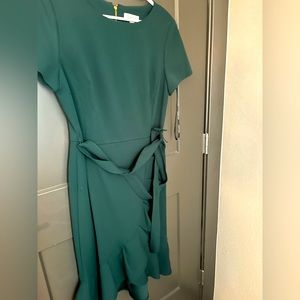 Dark Green Calvin Klein dress